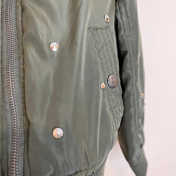 Diesel Studded Sherpa-Lined Bomber Jacket​ - Picture 4 of 4